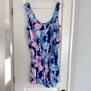 Lilly Pulitzer Going Coastal Romper NWOT Size S